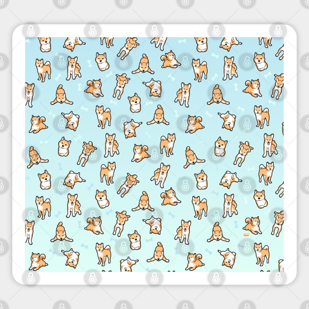 Shiba Inu | a Dog Collection Sticker by Joabit Draws